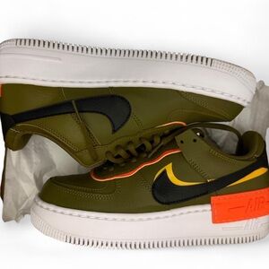 Nike Air Force 1 Shadow- Olive
